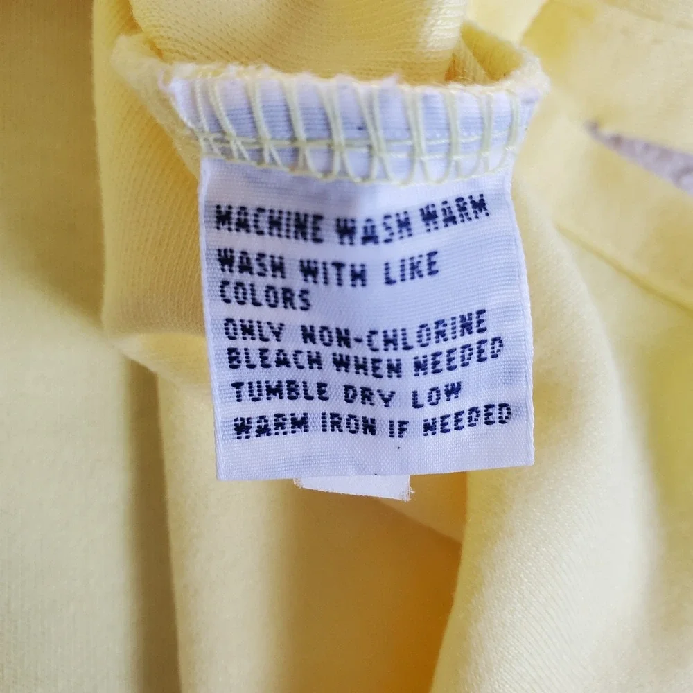 Polo Ralph Lauren Men's Polo Shirt Size M Yellow Short Sleeve